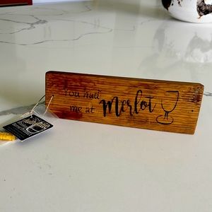 Whiskey barrel wall decor